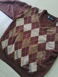 Argyle Pattern Sweater MONTE CARLo
