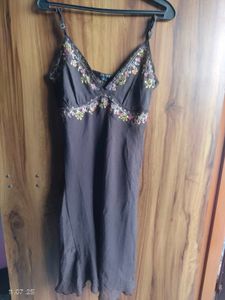 Floral Embroidered Dress