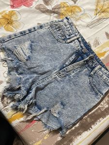 Denim Blue Shorts