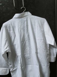 White Button-Down Shirt