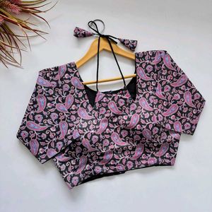 Halter neck blouse