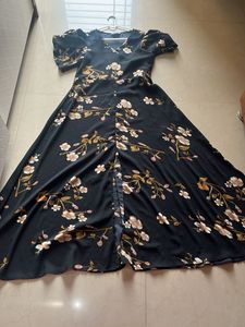 Floral Wrap Dress
