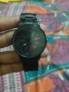 Car wheel watch