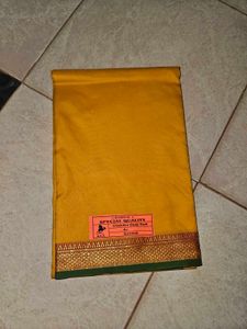 Men&#39;s Yellow Dhoti For Pooja