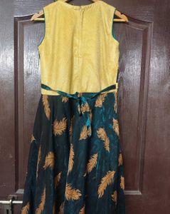 Yellow Embroidered Dress