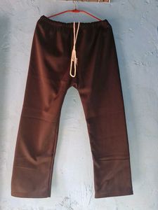 Brown Casual Lounge Pants