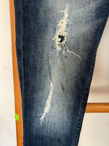 Brand New Ginger Ripped Skinny Jeans – Stretchable