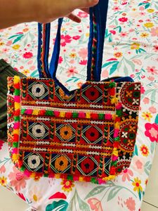 Embroidered Handbag