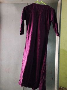 Elegant Purple Kurta