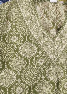 Blue 💙 And Green 💚 Short Kurti