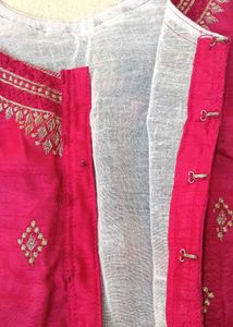 Embroidered Pink Blouse
