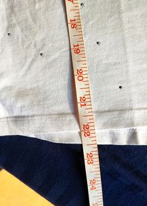 Studded Basic white T-shirt