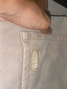 Vintage Tan Beige  Denim Jeans