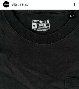 Carhartt Black Loose Fit