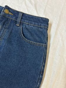 Denim Mini Skirt