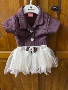 Cute Purple Skirt And Top