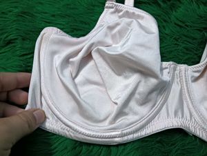 Light Pink Soft Silk Bra S.🌾
