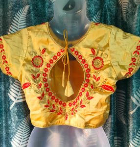 Beautiful Embroidery Work Blouse