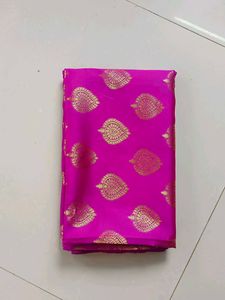Pink Banarasi Silk Saree