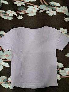 Lilac Square Neck Top