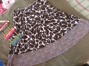 Floral Print Skirt