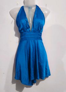 Blue Mini Dress