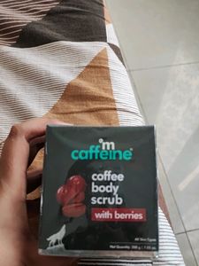 M Caffeine Coffe Body Scrub With Berries