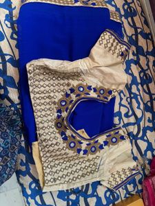 saree with blouse