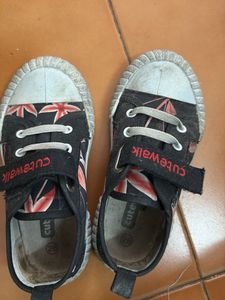 Cutewalk Velcro Black Shoes