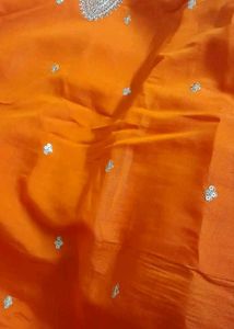 Orange Kurta Set