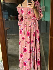 Floral Maxi Dress For 450 Only… No Coins