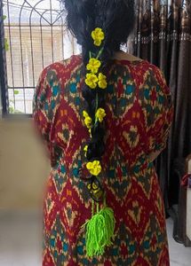 Handmade Crochet Flower Hair Accessory