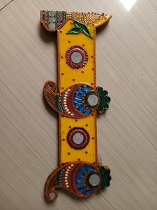 Handmade Wooden Foldable bandanwar toran Door hangings