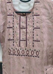 Embroidered Kurti Tunic