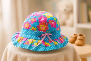 Kids Floral Bucket Hat