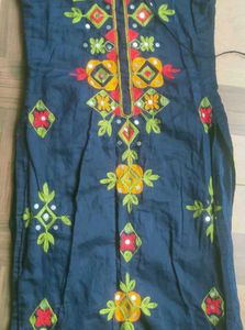 Embroidered Kurti Dress