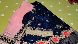 Beautiful😍Lahenga Choli And Dupatta For Girls