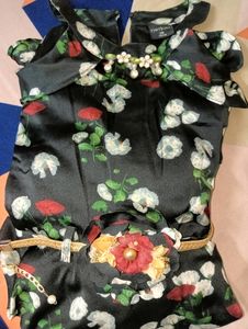 Price Drop Alert 💥❗ Cute Floral Print Dress 🖤
