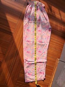 20) Floral Print Button-Down Shirt Bottom CordSet