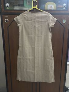 Elegant Beige Tunic Kurta