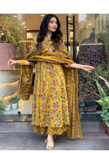 Elegant Printed Kurta Set Not For Coin