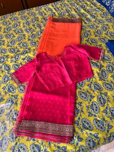 Saree With Blouse