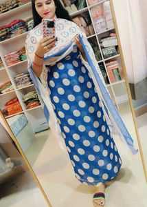 Polka Dot Salwar Kameez Unstitched Clothes