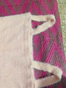 Fuzzy Pink Tank Top