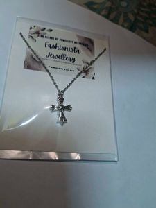 Stainless Steel Cross Chain