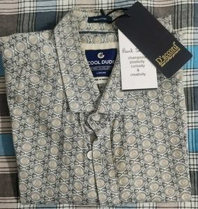 Rare Modern Artistic Premium Pure Cotton Shirt