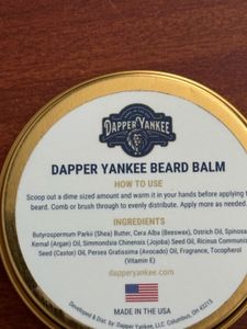Dapper Yankee Beard Balm - Humidor (2 Pack)