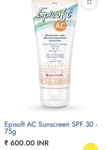 Episoft AC Sunscreen SPF 30