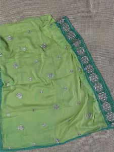 Green Embroidered Salwar Kameez Suit