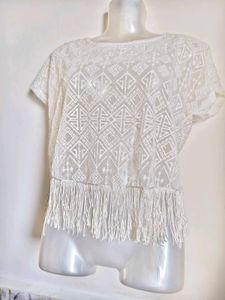 🎄Buy 1, Get 1 Free🎁S/ M Size  Fringe Top